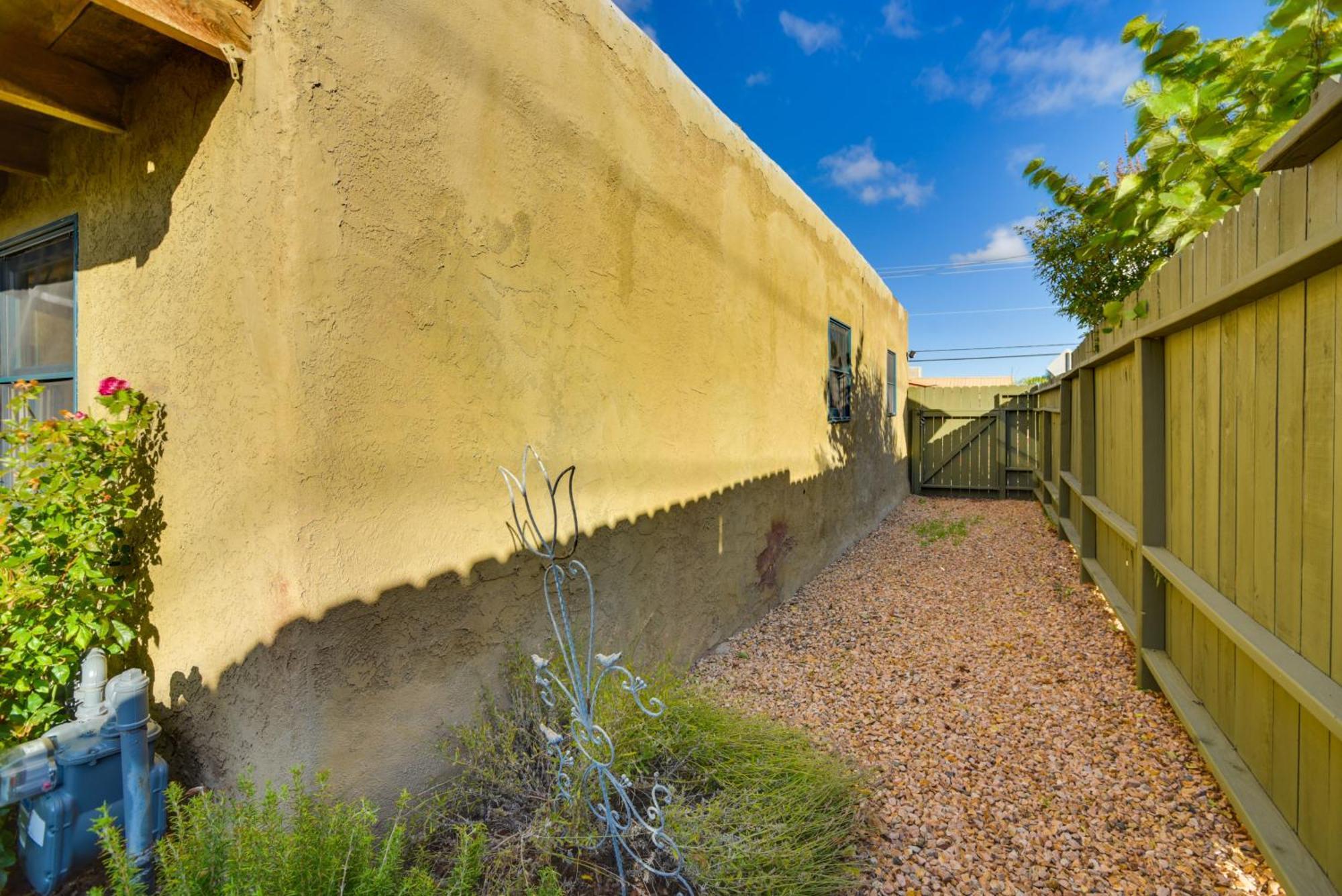Rustic Adobe-style With Hot Tub In *